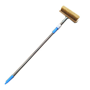 长柄伸缩杆猪鬃洗车刷子擦车拖把水刷汽车刷车工具毛刷软毛洗车刷