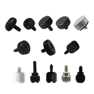 电脑机箱侧板螺丝侧透玻璃螺丝手拧手动透明亚克力固定螺丝钉8颗