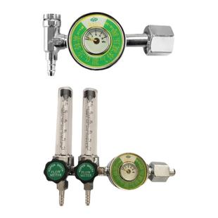 索特尔氩气表节能省气氩弧焊减压器二氧化碳混合气表省气王双表管