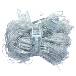 led渔网灯彩灯闪灯满天星灯庭院节日亮化布置太阳能罩树灯草坪灯