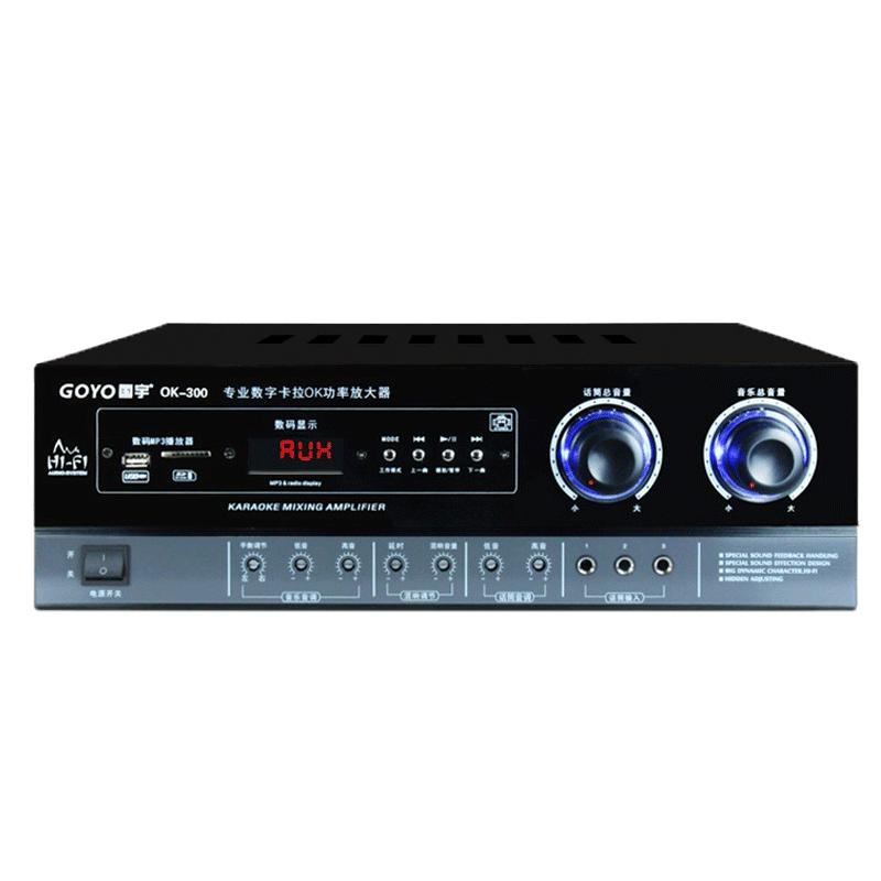 定阻hifi舞台双声道音箱功放机