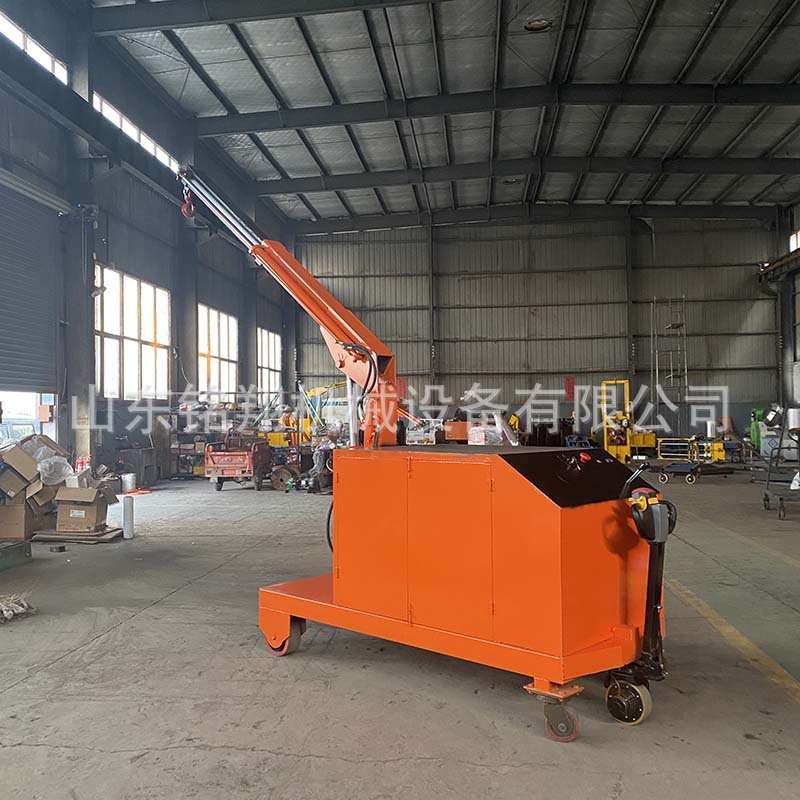 工厂车间注塑用液压升降配重平衡式2吨模具小吊机 移动式电动吊车