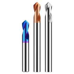 沪豪钨钢定心钻90度钢用合金定点钻数控倒角刀具铝用定位中心钻头