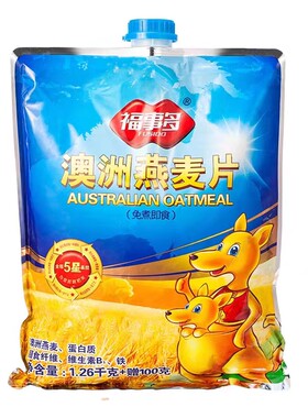 福事多1360g即食冲饮澳洲纯燕麦