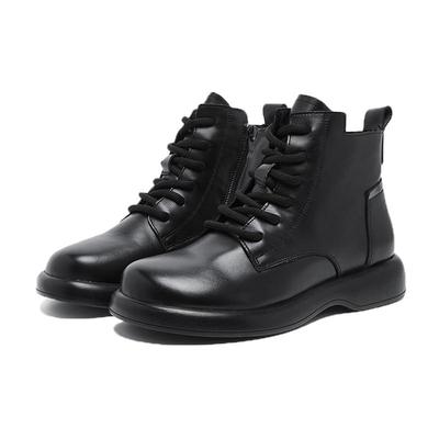 名洋鸟新款冬季加绒加厚马丁靴