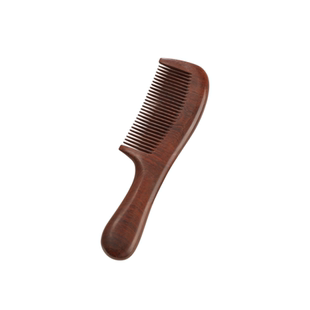 索朗Sunlum檀木梳子养生按摩头皮经络梳家用天然正品静电脱发防女