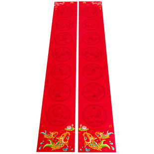 2026年新款马年书法对联纸珠江春联铜版纸手写金墨空白对联纸加厚