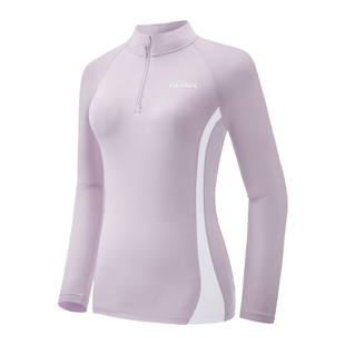 骆驼运动上衣女短袖速干 立领健身晨跑瑜伽服显瘦羽毛球网球T恤夏