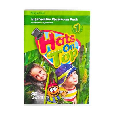 包邮原版进口幼儿英语培训麦克米伦幼儿启蒙英语教材 hats on top 1 级别配套白板 幼儿启蒙英语培训教材幼儿小班英文