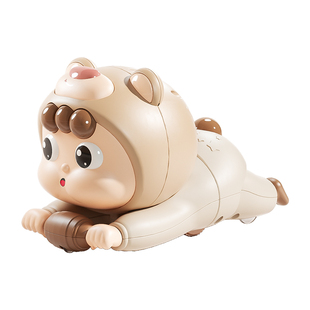 抬头练习玩具婴儿0到6个月3以上六月龄三四4半岁宝宝追视训练电动