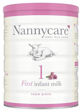 【直邮】英国版Nannycare纳尼凯尔婴儿羊奶粉1段一段新西兰进口