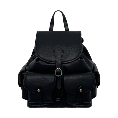 DOUBLE.R小瑞靓包复古磨绒双肩包