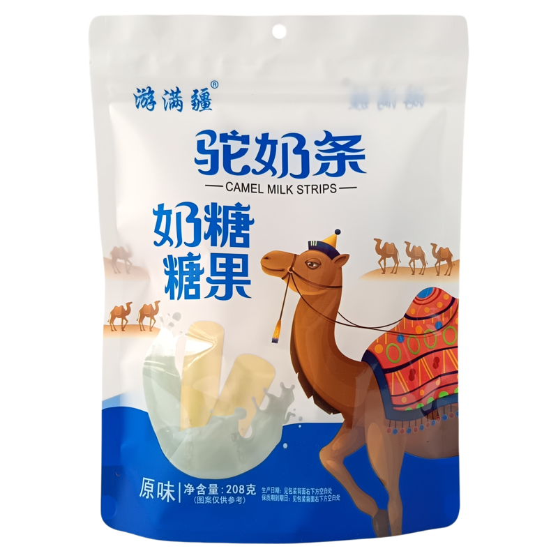 游满疆驼奶条208g新疆礼物独立装