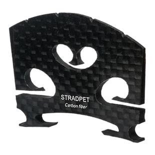 灵缇STRADPET 第二代真碳纤维小提琴琴马2.0  4/4琴码 配件 3.7g