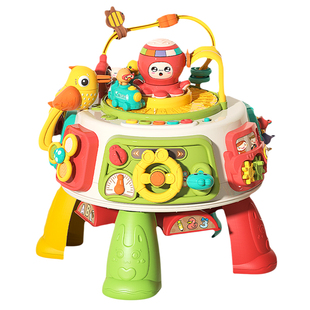婴儿多功能游戏桌忙碌六面体儿童早教益智宝宝0一1岁玩具生日礼物