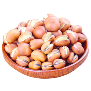 炒蚕豆零食炒货兰花豆炒豆微咸馋豆怀旧沙胡豆盐炒蚕豆干炒胡豆熟