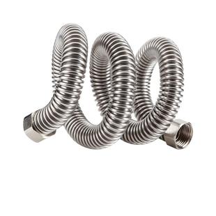 过江龙304不锈钢波纹管热水器软管冷热水角阀连接马桶进水管防爆