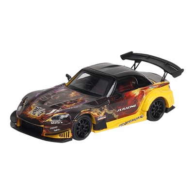 MJ 1:64 本田S2000 J/S RACING AP1 MAOU魔王 仿真树脂汽车模型