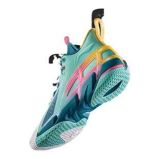 李宁篮球鞋反伍4专业男䨻科技反光轻量回弹中帮实战运动鞋ABFU015