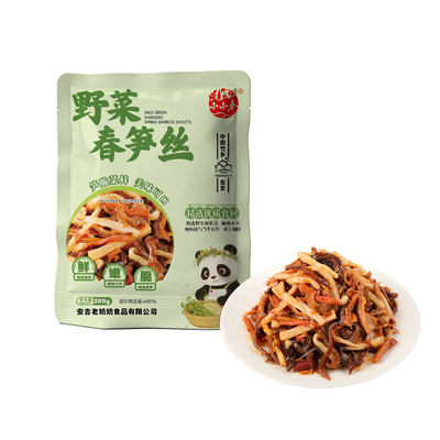 小小春香辣金菇野菜春笋丝即食