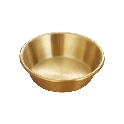 韩式304不锈钢磨砂多用酱料碟