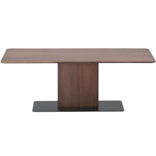 【木智工坊】同心餐桌现代新中式简约方形四六人会议桌