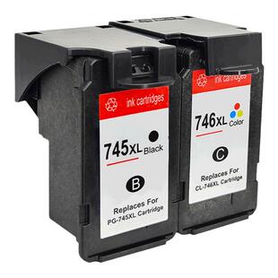 适用佳能PG745 CL746墨盒CANON MG2470 2570 MG2970 MX497 MG3070 TS3170 TR4570 TS3370 TS3470打印机墨水匣
