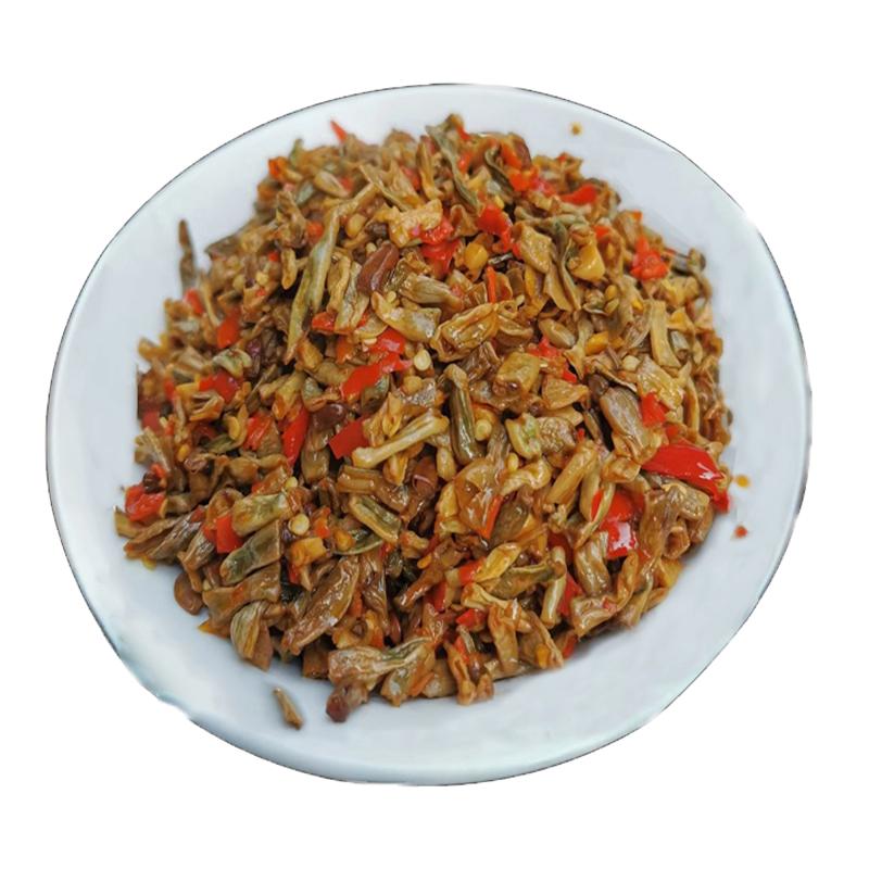 卜豆角湖南土特產(chǎn)農(nóng)家自制下飯壇子菜開胃脆豆角爽口撲干豆角500g