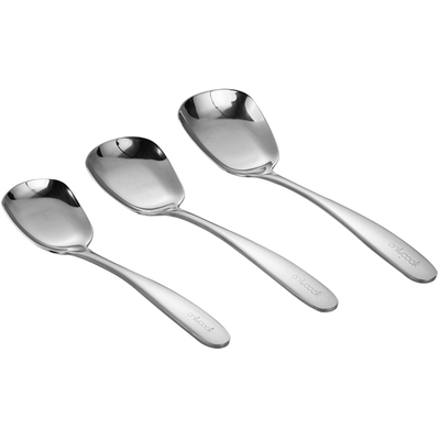 onlycook304不锈钢方头平底勺