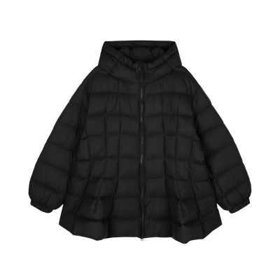 JNBY/江南布衣秋冬羽绒服宽松连帽菱格立体裙摆造休闲女5O0C12160