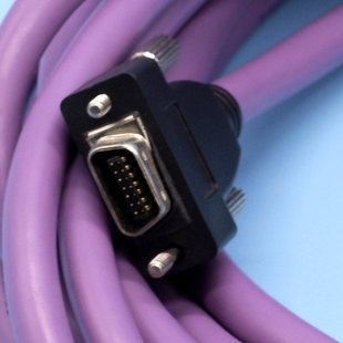 图彩板卡喷绘机写真机高密14主线黑迈6奥4芯小车米威紫色米数据线