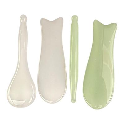 美容院专用刮脸板玉石刮痧板鱼形