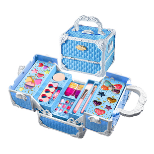 儿童化妆品彩妆套装正品全套无毒可水洗小女孩子画玩具盒艾莎公主