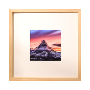 实木正方形相框挂墙外框木质简约像框架方形画框定制装裱任意尺寸