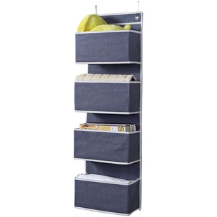 门后收纳挂袋墙挂式置物袋布艺挂兜宿舍神器家用壁挂式收纳袋挂墙