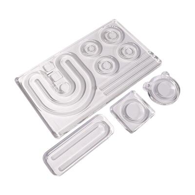 亚克力串珠盘防尘防洒首饰制作台