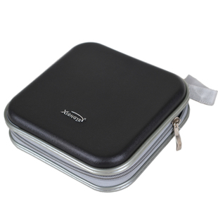 大容量光盘收纳盒40片CD包80片碟包DVD包加厚CD收纳光盘盒光盘袋车载用专辑保护袋