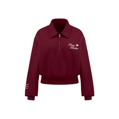 彭派奇马年限定半拉链卫衣