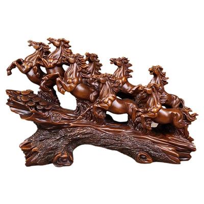 骏马摆件招财风水生肖酒柜装饰品