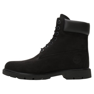 Timberland添柏岚官方踢不烂男鞋春季新款户外防水黑色高帮马丁靴