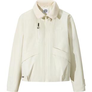 【关晓彤同款】安踏棉服外套女装翻领短款cleanfit夹克162548803