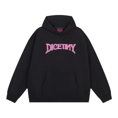 DICETINY锁链绣潮连帽DICE卫衣