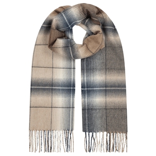 【新年礼物】Begg X Co Arran纯羊绒苏格兰格纹阿兰凯洛克围巾