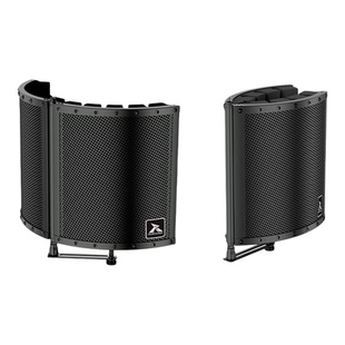 罗科斯通麦克风隔音罩乐器录音棚可折叠动圈话筒吸音录音屏降噪