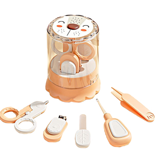 婴儿指甲剪儿童套装安全防夹肉新生专用宝宝指甲刀钳神器打磨器