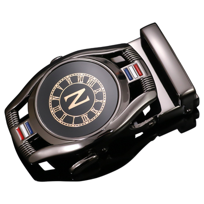 帕米鹿皮带自动扣扣头卡槽合金