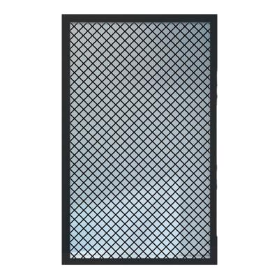 定制吊顶墙面装饰网片铁网网格隔断网工业风菱形网格天花板