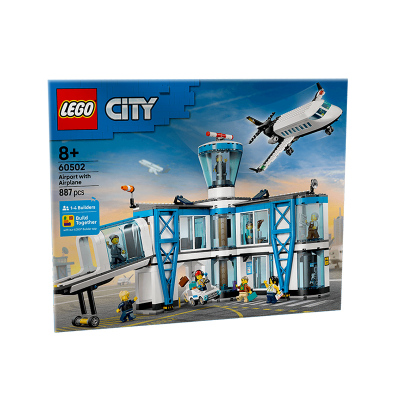 【自营】LEGO乐高城市系列60502机场航站楼儿童益智拼搭积木玩具
