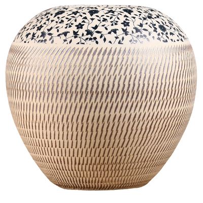 新中式陶瓷花瓶摆件客厅插花陶罐