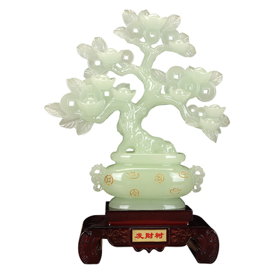 招财进宝金钱树摆件家居书房